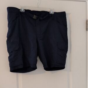 Lands' End Navy Cargo Shorts for Men